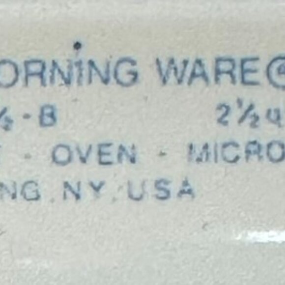 RARE - Corning Ware Roaster in the April Pattern = DC-2 1/2-B - Picture 3 of 4